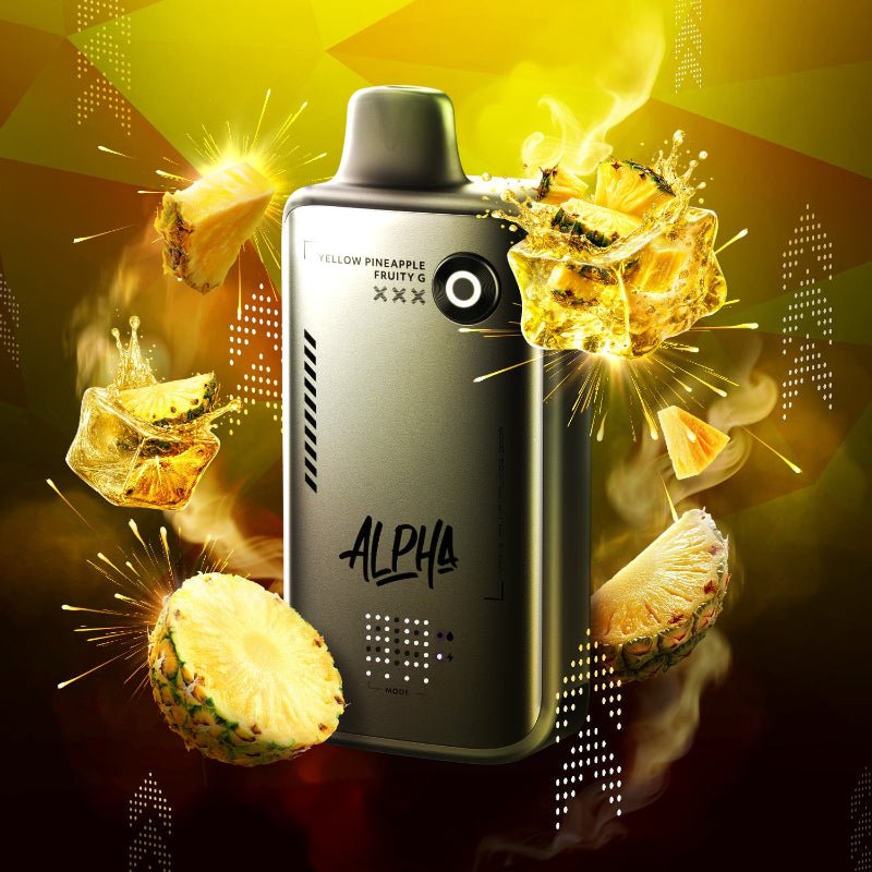 Flavour Beast Alpha 80K Disposable Vape - Fruity G Yellow Pineapple, 30mL - DISPOSABLE - Mister Vapor