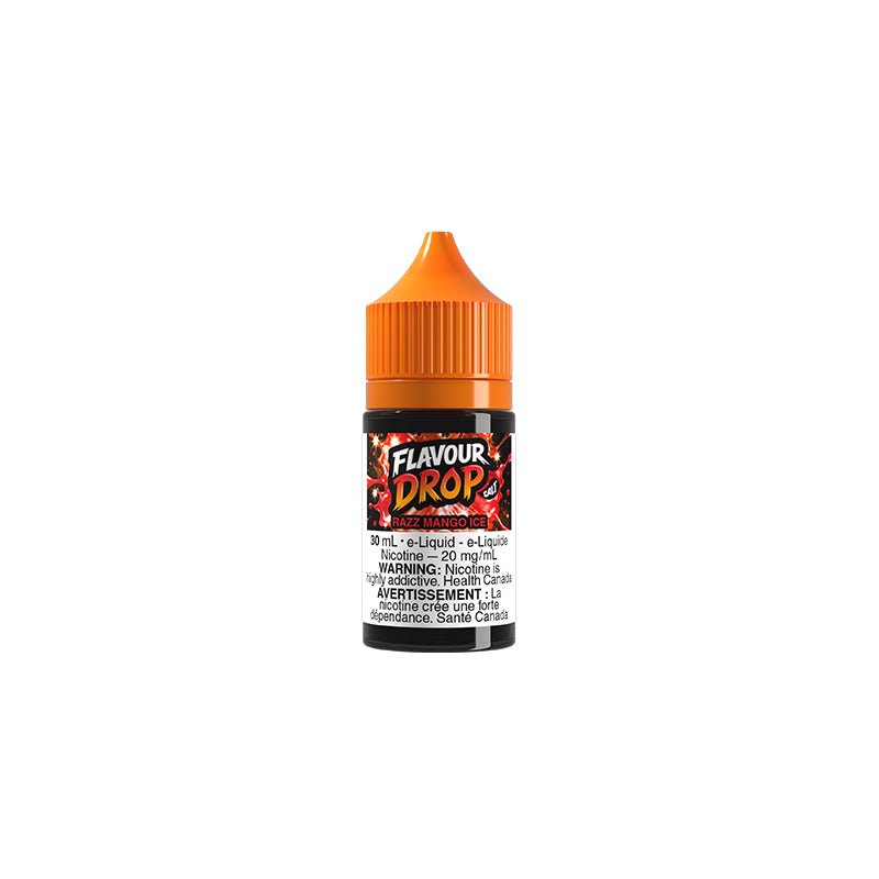 Flavour Drop - Razz Mango Ice Salts E-liquid - E-Liquid - Mister Vapor