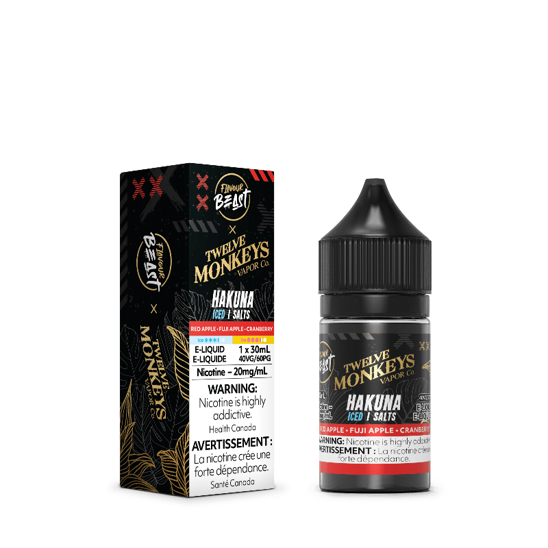 Flavour Beast x Twelve Monkeys E-Liquid Hakuna Iced Salt - E-Liquid - Mister Vapor