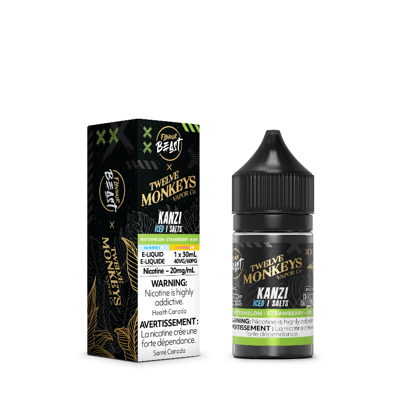 Flavour Beast x Twelve Monkeys E-Liquid Kanzi Iced Salt - E-Liquid - Mister Vapor