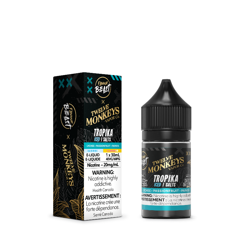 Flavour Beast x Twelve Monkeys E-Liquid Tropika Iced Salt