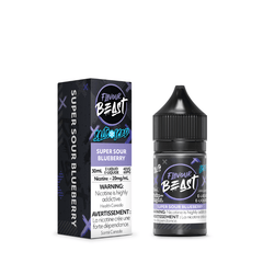 Flavour Beast E-Liquid Super Sour Blueberry Iced Salt - E-Liquid - Mister Vapor