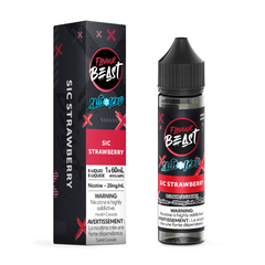 Flavour Beast E-Liquid Sic Strawberry Iced Salt (30mL/60mL) - E-Liquid - Mister Vapor