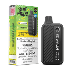 Beast Mode Max 18K Super S.Lemon Iced Disposable Vape - DISPOSABLE - Mister Vapor