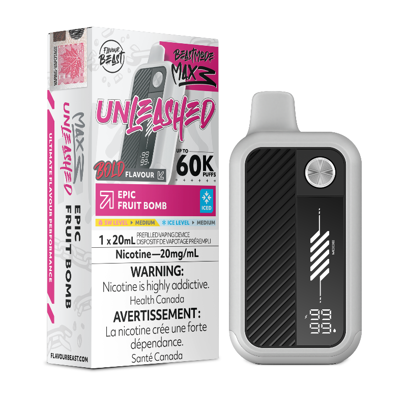 Flavour Beast - Beast Mode Max 3 60k Epic Fruit Bomb Iced Disposable Vape