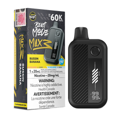 Flavour Beast - Beast Mode Max 3 60k Bussin Banana Iced Disposable Vape