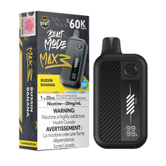 Flavour Beast - Beast Mode Max 3 60k Bussin Banana Iced Disposable Vape - DISPOSABLE - Mister Vapor