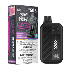 Flavour Beast - Beast Mode Max 3 60k Groovy Grape Passionfruit Iced Disposable Vape - DISPOSABLE - Mister Vapor
