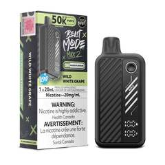 Beast Mode Max 2 50K Wild White Grape Iced By Flavour Beast - DISPOSABLE - Mister Vapor