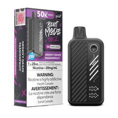 Beast Mode Max 2 50K Groovy Grape Passionfruit Iced By Flavour Beast - DISPOSABLE - Mister Vapor
