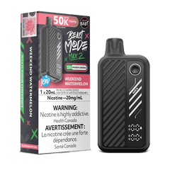 Beast Mode Max 2 50K Weekend Watermelon Iced By Flavour Beast - DISPOSABLE - Mister Vapor