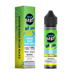 Flavour Beast E-Liquid Super S.Blue Razz Iced Salt (30mL/60mL) - E-Liquid - Mister Vapor