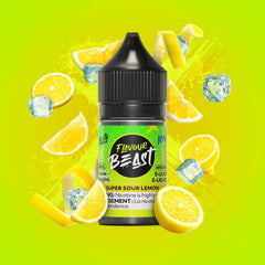 Flavour Beast E-Liquid Super S.Lemon Iced Salt - E-Liquid - Mister Vapor