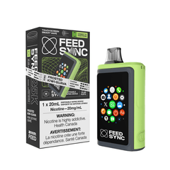 Feed Sync 25K Frosted Kiwi-Guava Disposable Vape - DISPOSABLE - Mister Vapor