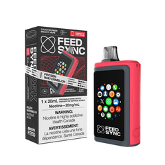 Feed Sync 25K Frozen Watermelon Disposable Vape - DISPOSABLE - Mister Vapor