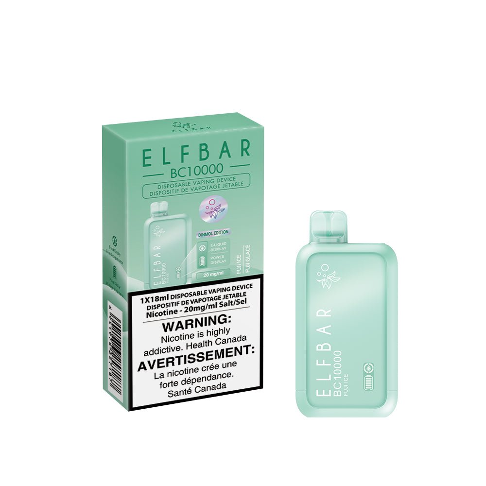 Elf Bar (BC 10K) Fuji Ice Disposable Vape - DISPOSABLE - Mister Vapor