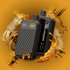 Beast Mode Max 18K Good Ol' Golden Tobacco Disposable Vape - DISPOSABLE - Mister Vapor
