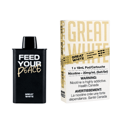 Feed Great White Disposable Pod (9000 Puffs) - Pods - Mister Vapor