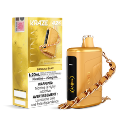 Kraze Luna 42K Banana Bake Disposable Vape