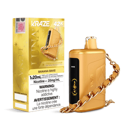 Kraze Luna 42K Banana Bake Disposable Vape - DISPOSABLE - Mister Vapor