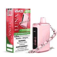 Kraze Luna 42K Lush Watermelon Apple Disposable Vape - DISPOSABLE - Mister Vapor