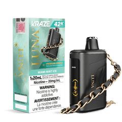 Kraze Luna 42K Miami Mint Ice Disposable Vape - DISPOSABLE - Mister Vapor
