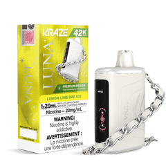 Kraze Luna 42K Lemon Lime Bae Ice Disposable Vape - DISPOSABLE - Mister Vapor