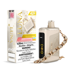Kraze Luna 42K Summer Strawberry Pina Colada Ice Disposable Vape