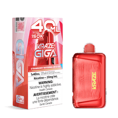 Kraze Giga 150k - Strawberry Watermelon G Ice Disposable Vape - DISPOSABLE - Mister Vapor