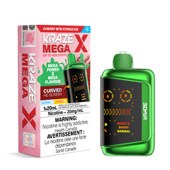Kraze Mega X 48K - Cherry MTN Citrus Ice Disposable Vape