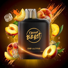 Level X G2 Ultra Flavour Beast Nicotine Free Pods - Frizzy Peach Ice, 50K Puffs - PODS - Mister Vapor