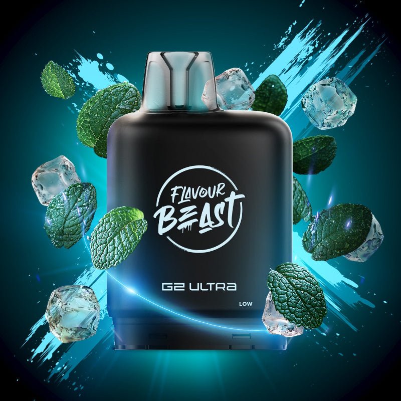 Level X G2 Ultra Flavour Beast Pods - Polar Mint, 50K Puffs - PODS - Mister Vapor