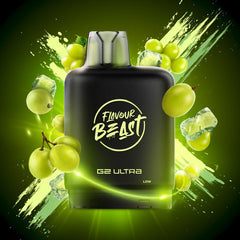 Level X G2 Ultra Flavour Beast Nicotine Free Pods - Wild White Grape Ice, 50K Puffs - PODS - Mister Vapor