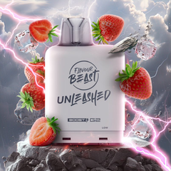 Level X G2 Boost Flavour Beast Pods - Epic Strawberry Iced, 25k Puffs - Pods - Mister Vapor
