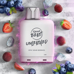 Level X G2 Boost Flavour Beast Pods - Epic Sour Berries Iced, 25k Puffs - Pods - Mister Vapor