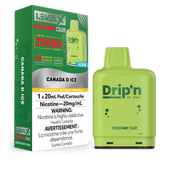 Level X G2 Boost Drip'n Pods - Canada D Ice, 25k Puffs - PODS - Mister Vapor