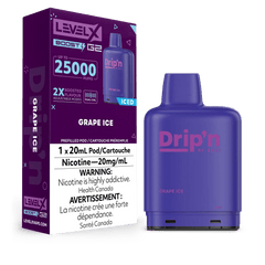 Level X G2 Boost Drip'n Pods - Grape Ice, 25k Puffs - PODS - Mister Vapor