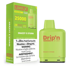 Level X G2 Boost Drip'n Pods - Snazzy S Storm, 25k Puffs - PODS - Mister Vapor