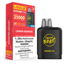 Capsules Saveur Beast Level X G2 Lemon Squeeze Iced Boost