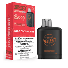 Level X G2 Boost Drip'n Pods - Loco Coco Latte, 25k Puffs - Pods - Mister Vapor