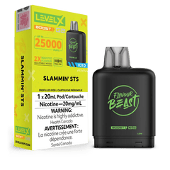 Level X G2 Boost Flavour Beast Pods - Slammin' Sts Iced, 25k Puffs - Pods - Mister Vapor