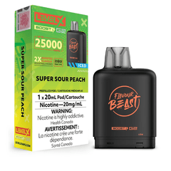 Level X G2 Boost Flavour Beast Pods - Super S.Peach Iced, 25k Puffs - Pods - Mister Vapor