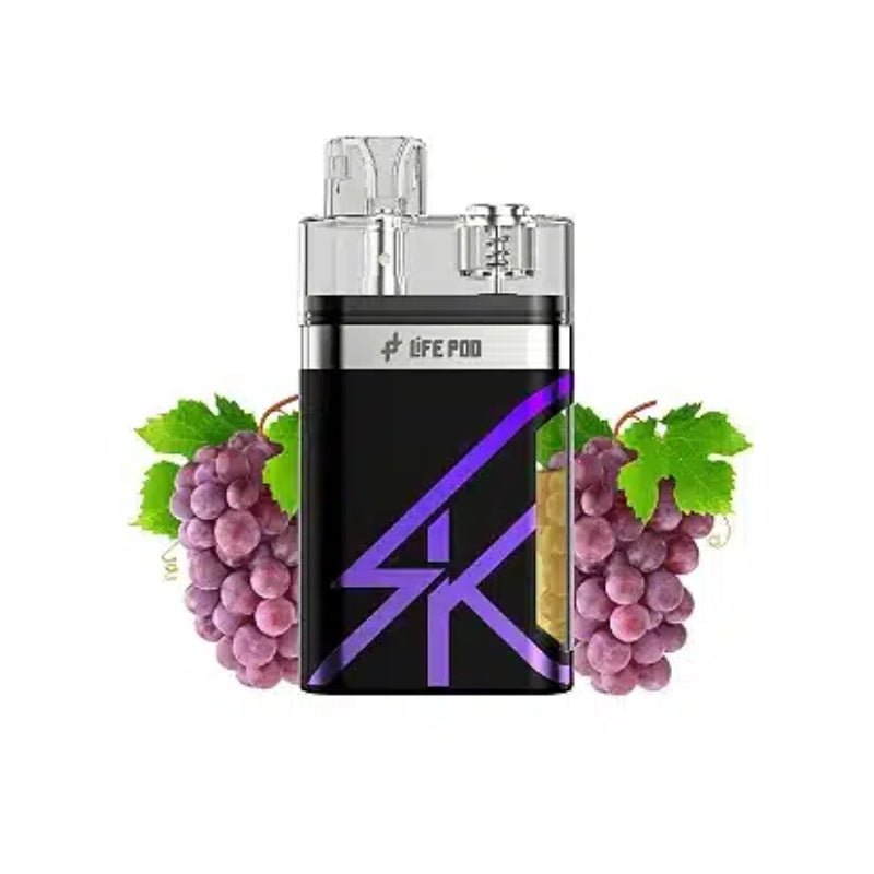 Life Pod Sk Grape Frost Disposable Vape - DISPOSABLE - Mister Vapor