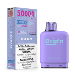Level X G2 Ultra Drip'n Pods - Blue Razz, 50K Puffs - PODS - Mister Vapor