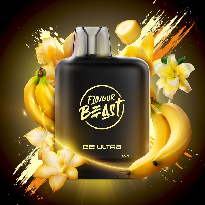 Level X G2 Ultra Flavour Beast Pods - Vanana, 50K Puffs - PODS - Mister Vapor
