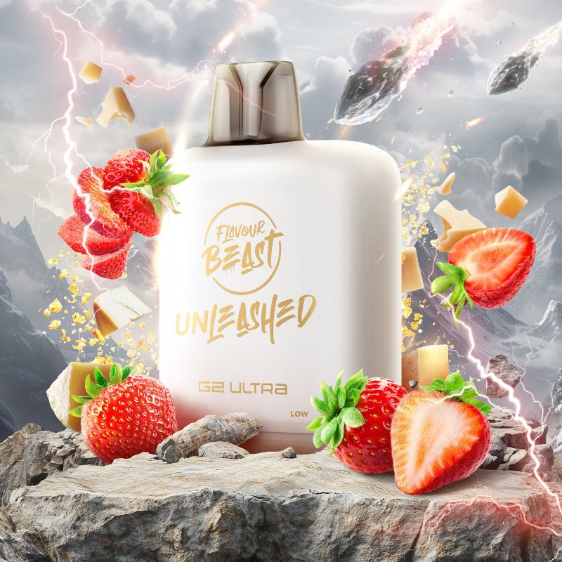 Level X G2 Ultra Flavour Beast Pods - Cravin' Strawberry Cheese Delight, 50K Puffs - PODS - Mister Vapor