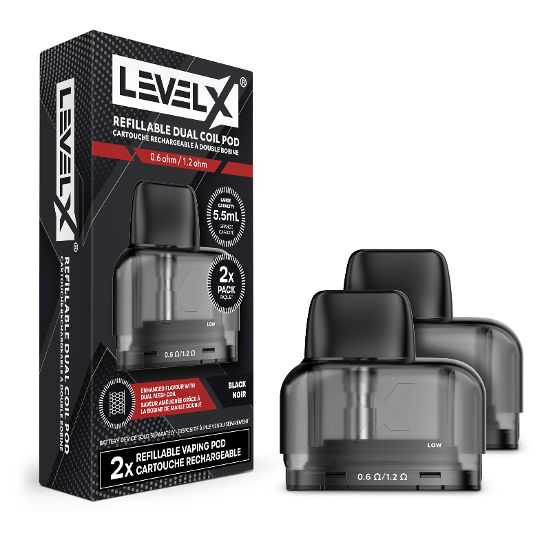 Level X Refillable Dual Coil Pod - Refillable Pods - Mister Vapor