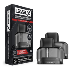 Level X Refillable Dual Coil Pod