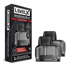 Level X Refillable Dual Coil Pod - Refillable Pods - Mister Vapor