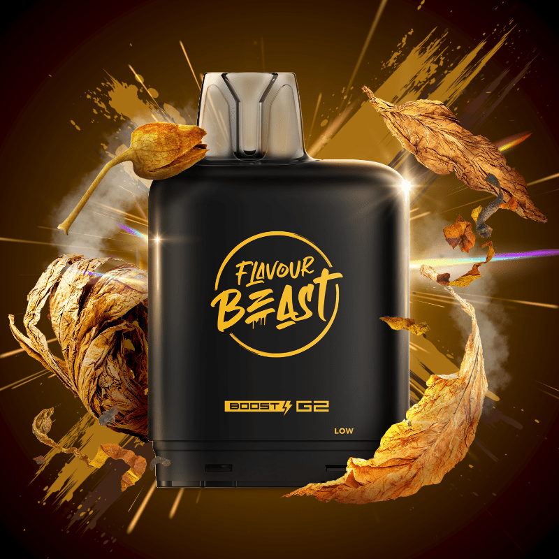Level X G2 Ultra Flavour Beast Pods - Good Ol' Golden Tobacco, 50K Puffs - PODS - Mister Vapor